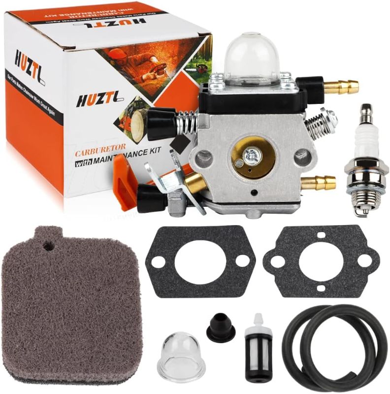 Photo 1 of BG50 Carburetor for STIHL BG45 BG46 BG55 BG65 BG85 SH55 SH85 Leaf Blower Replace 4229 120 0650 with Air Filter Tune Up Kit