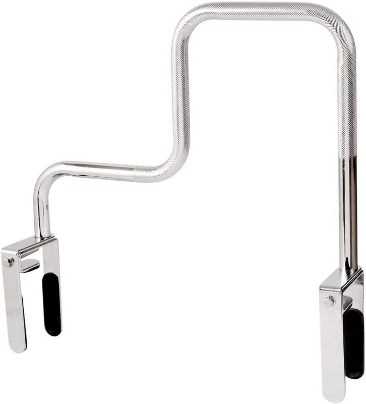 Photo 1 of Grab Bar Tub and Shower Handle, Bathtub Grab Bar, Safety Rail, For Safety and Stability, Rust Resistant, Chrome