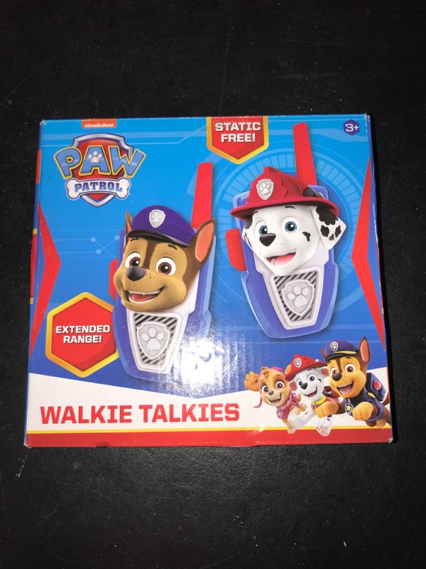 Photo 3 of PAW Patrol Walkie Talkies - Set of 2 Kids Walkie Talkies Chase and Marshall – Excellent Walkie Talkies for Toddlers