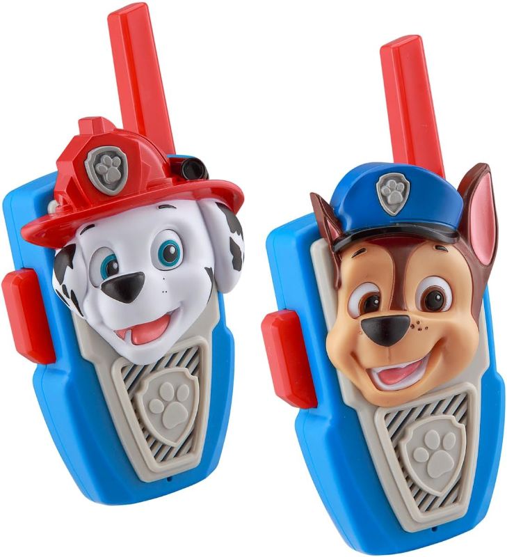 Photo 1 of PAW Patrol Walkie Talkies - Set of 2 Kids Walkie Talkies Chase and Marshall – Excellent Walkie Talkies for Toddlers