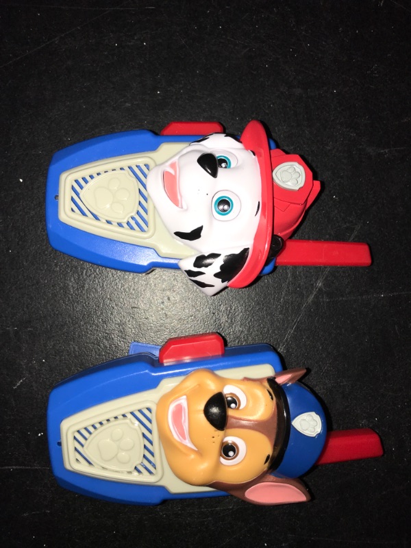 Photo 2 of PAW Patrol Walkie Talkies - Set of 2 Kids Walkie Talkies Chase and Marshall – Excellent Walkie Talkies for Toddlers