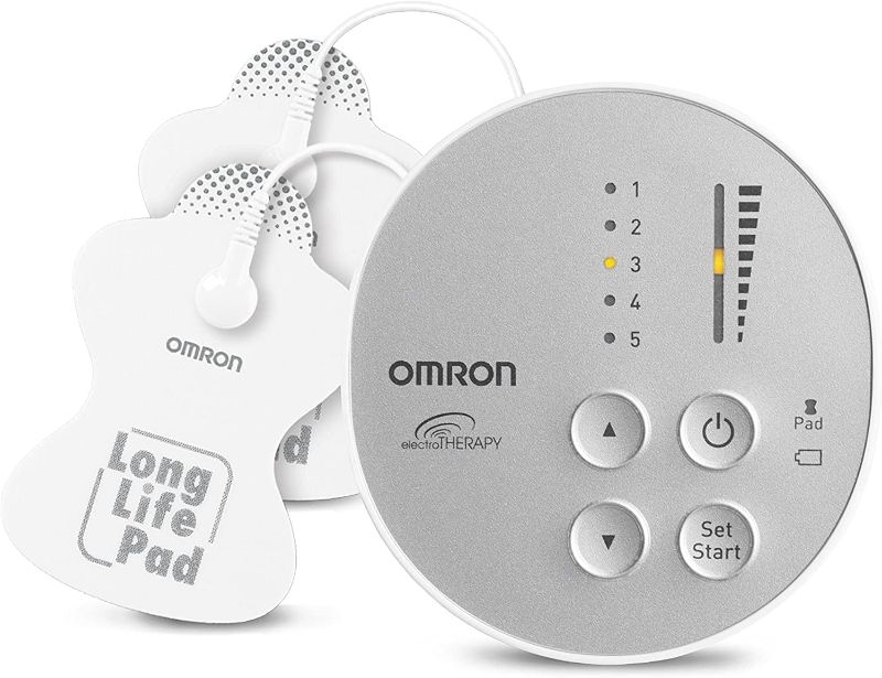 Photo 1 of OMRON Pocket Pain Pro TENS Unit Muscle Stimulator, Simulated Massage Therapy for Lower Back, Arm, Foot, Shoulder and Arthritis Pain, Drug-Free Pain Relief (PM400)