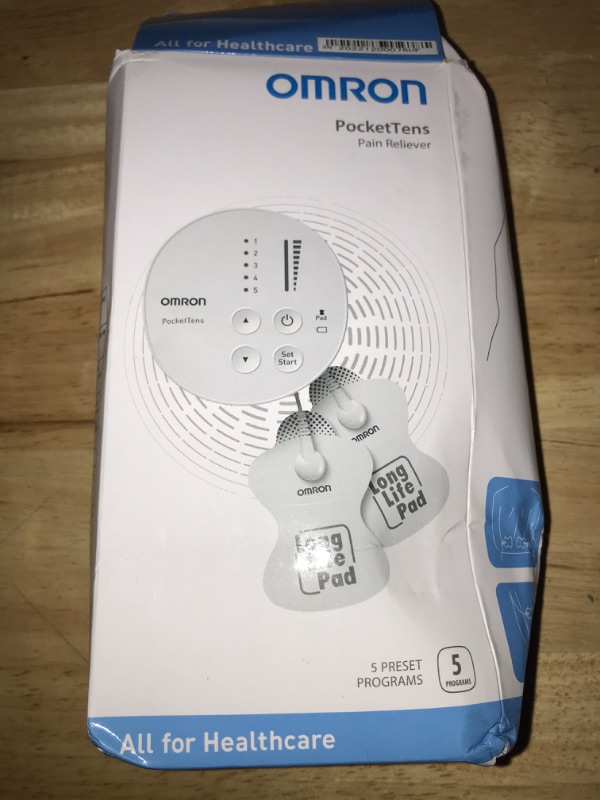 Photo 2 of OMRON Pocket Pain Pro TENS Unit Muscle Stimulator, Simulated Massage Therapy for Lower Back, Arm, Foot, Shoulder and Arthritis Pain, Drug-Free Pain Relief (PM400)