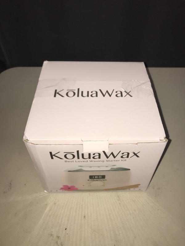 Photo 3 of KoluaWax Premium Waxing Kit for Women - Hot Melt Wax Warmer for Hair Removal, Eyebrow, Bikini, Legs, Face, Brazilian Wax & More - Machine