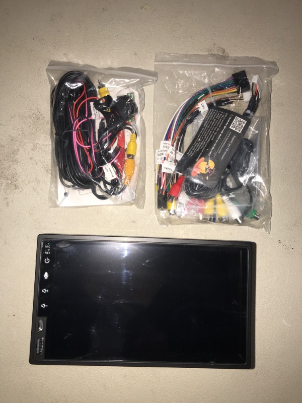 Photo 1 of 7 Inch Double Din Touchscreen Car Stereo with Wireless CarPlay & Android Auto, Bluetooth, Rearview Camera, Type C Fast Charge, Airplay, USB/SWC/AUX, AM/FM Radio