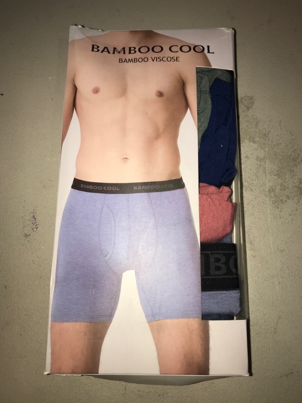 Photo 1 of BAMBOO COOL Men’s Underwear Boxer Briefs Soft Comfortable Underwear Boxer Briefs for Men (4 Pack or 7 Pack)
