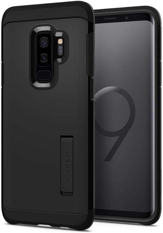 Photo 1 of Spigen Tough Armor Designed for Samsung Galaxy S9 Plus Case (2018) - Black