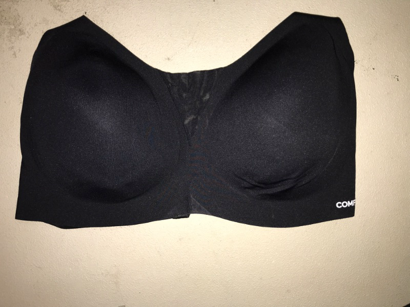 Photo 2 of Medium Comfelie Seamless Bras for Women Bralettes Wire Free Bras with Support and Lift-Mesh Elegance Deep-V Sculpt Bra