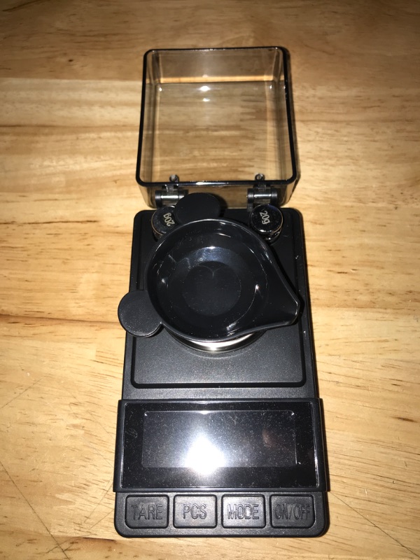 Photo 1 of MAXUS Digital Milligram Scale 50g/0.001g, Compact Mg Scale with 20g Calibration Weight and Accessories, Black Powder Scale for Reloading
