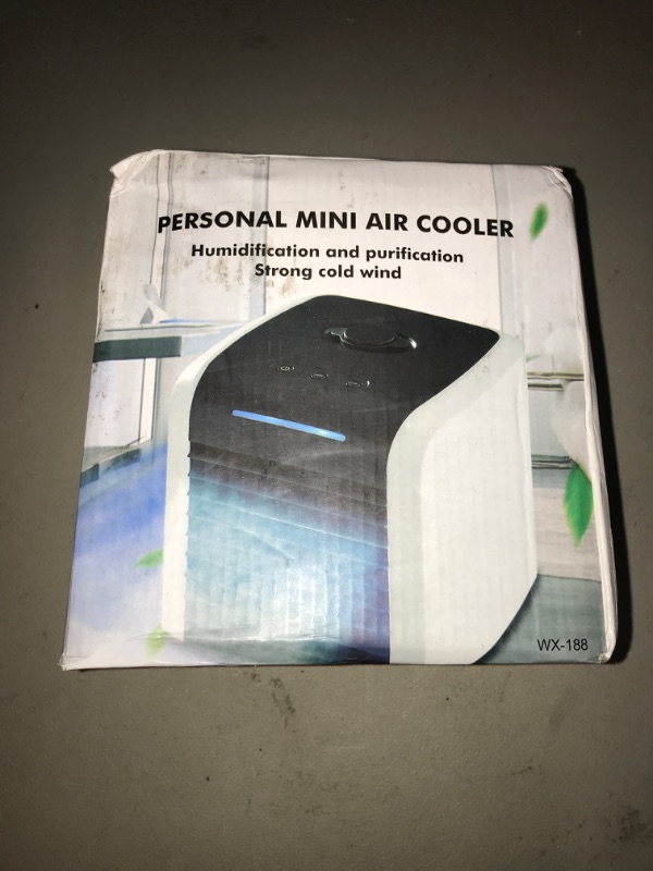 Photo 3 of Small air conditioner Portable Air Conditioners, Personal Air Coolers, Small Evaporative Coolers, Silent Mini Fans
