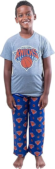 Photo 1 of Ultra Game NBA Boys 2 Piece Tee Shirt & Lounge Pants Pajama Set (Sizes 7)