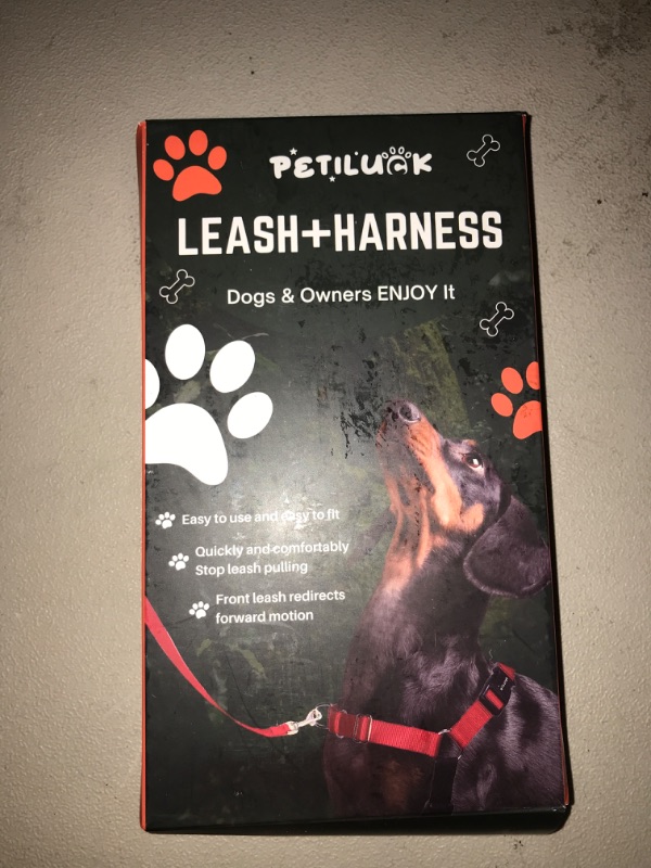 Photo 2 of PetSafe Easy Walk No-Pull Dog Harness - The Ultimate Harness to Help Stop Pulling - Take Control & Teach Better Leash Manners - Helps Prevent Pets Pulling on Walks, Large, Red/Black