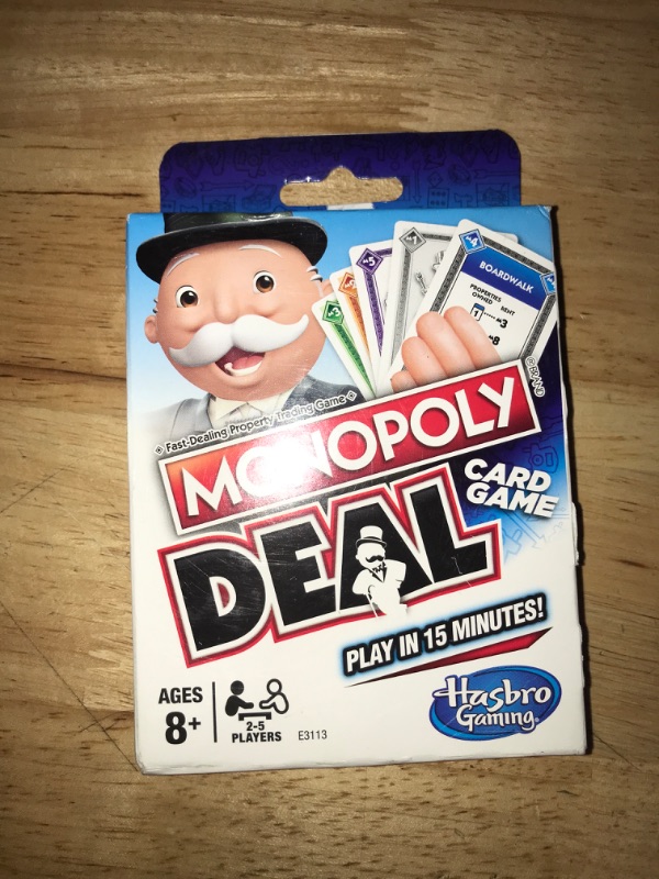 Photo 2 of Hasbro Monopoly Deal Card Game