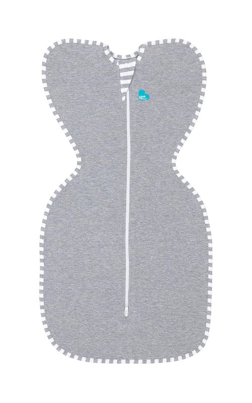 Photo 1 of Love to Dream Swaddle UP, Baby Sleep Sack, Self-Soothing Swaddles for Newborns, Improves Sleep, Snug Fit Helps Calm Startle Reflex, New Born Essentials for Baby, Small 8-13lbs, Gray