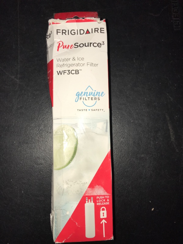 Photo 3 of Frigidaire WF3CB Puresource3 Refrigerator Water Filter , White, 1 Count (Pack of 1)