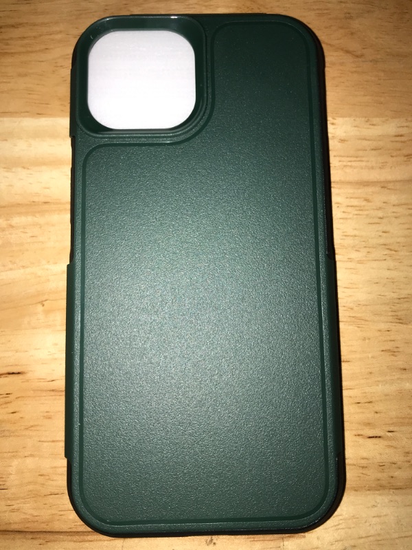 Photo 2 of Shockproof for iPhone 15 Case,[15 FT Military Grade Drop Protection],with 2X [Tempered Glass Screen Protector ] with Air Bumpers Full-Body Protective Phone Case, (Dark Green)