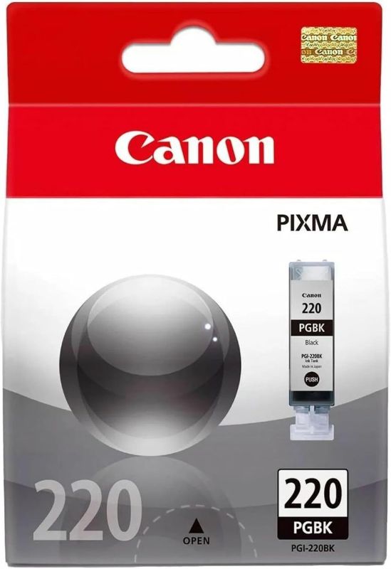 Photo 1 of Canon PGI-220 BLACK Compatible to iP4600/iP3600/iP4700,MP620/MP640/MP560,MP980/MP990,MX860,MX870 Printers