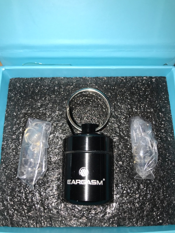 Photo 2 of Eargasm High Fidelity Earplugs with Transparent Filters - Reusable Noise Reduction Hearing Protection Ear-Plugs with Carrying Case for Motorcycle, Concerts, Festivals, Raves, Live Events, Sports