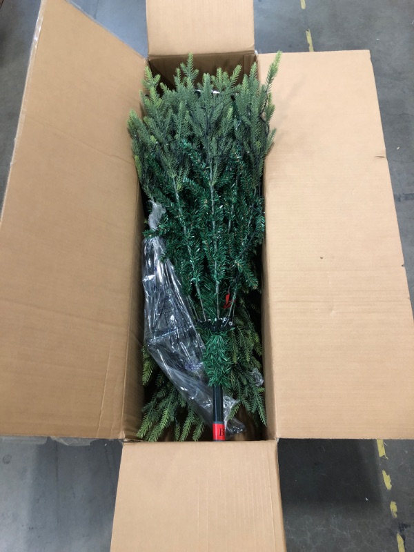 Photo 1 of 6ft Pre- Artificial Christmas Tree with Incandescent Warm White Lights