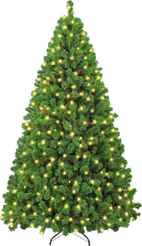 Photo 1 of 6ft Pre- Artificial Christmas Tree with Incandescent Warm White Lights