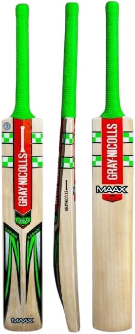 Photo 1 of Gray Nicolls Maax English Willow Cricket Bat (SH): Natural Willow