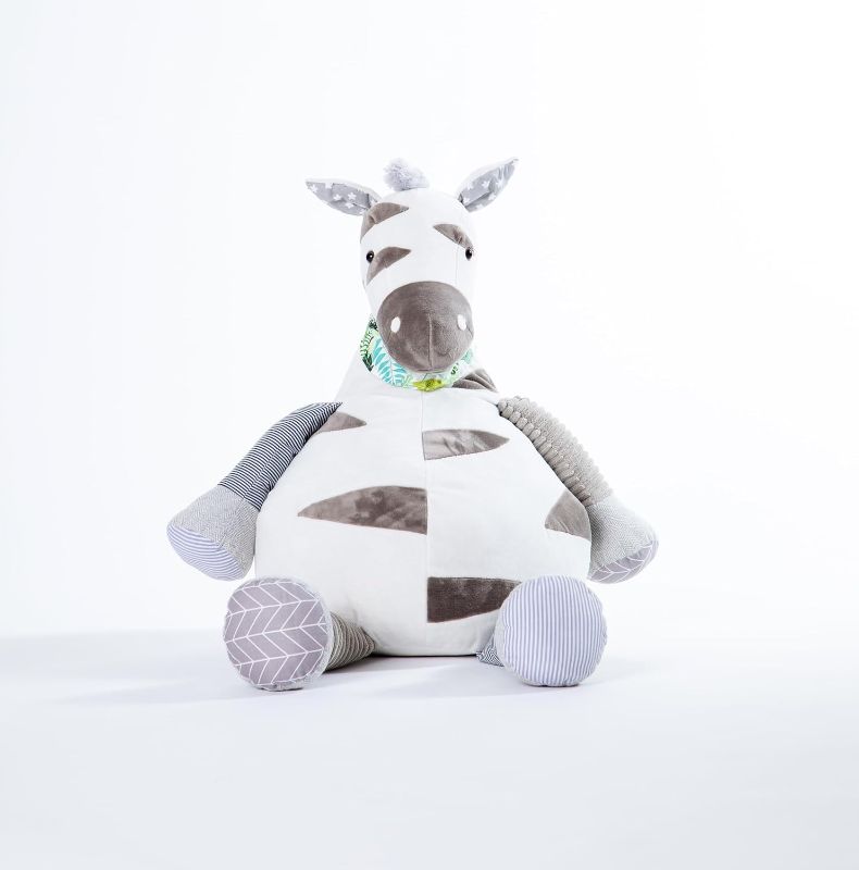Photo 1 of Jill Martin Binge Watching Buddy Plush Zebra