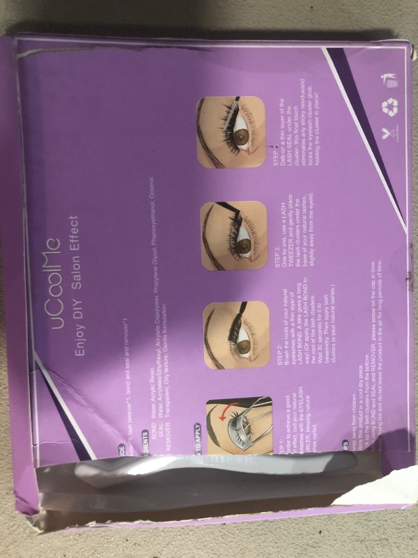 Photo 1 of uCoolMe Lashes Lazy Girl & Venus With Invisible Band DIY Eyelash Extension Kit Bond and Seal Eyelash Glue and Lash Remover Beginner Friendly Individual Lashes Waterproof and Long last