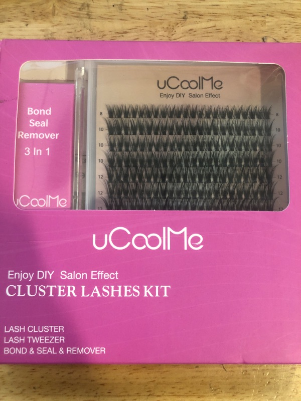 Photo 1 of Flora Lash Clusters Kit 8-18mm Hybrid Volume Wispy Eyelash Clusters D Curl - WideSpan DIY Eyelash Extension Kit Spiky Cat Eye Lashes Individual Fake Eyelashes Clusters Kit 0.05mm Ultra-Thin Black Band