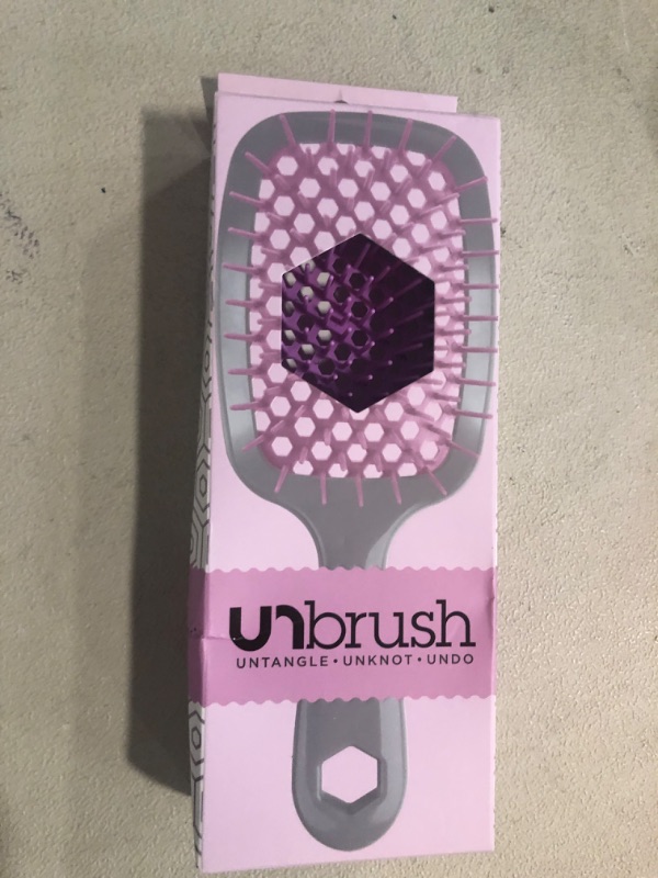 Photo 1 of FHI Heat UNbrush Detangling Brush for Pain-Free Brushing on All Wet or Dry Hair Types — Durable DuoFlex Anti-Static Bristles, Lightweight Handle, Vented Hair Brush