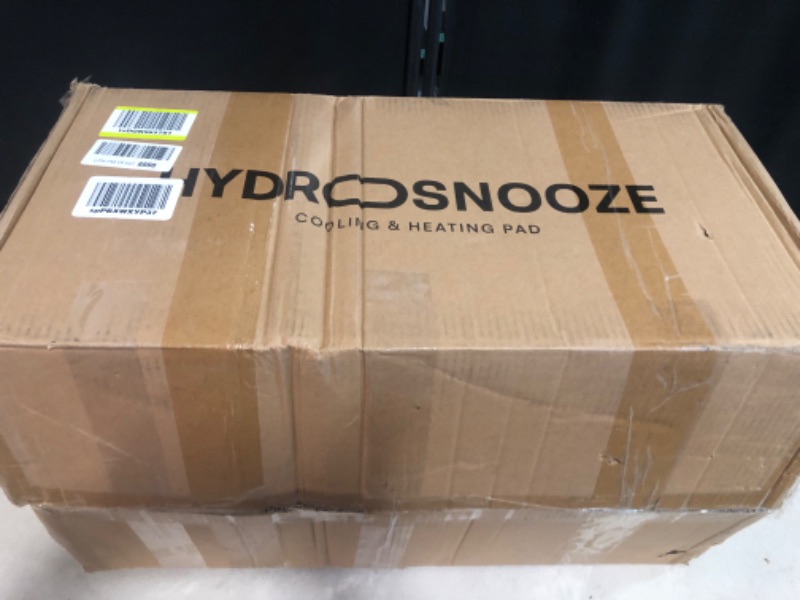 Photo 3 of Hydro Snooze Water Cooling & Heating Mattress Pad: Bed Cooling System for Hot Sleepers. Temp Range 59-131°F. Half King/TwinXL Size 36" W x 79" L. Use Two for Dual Zone Temp Control on 71"x79" Beds.