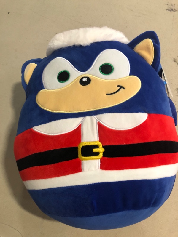 Photo 2 of Squishmallows Sonic Santa 12" Plush