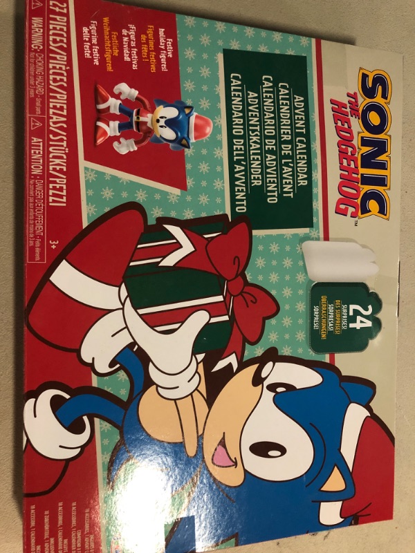 Photo 2 of Sonic the Hedgehog Advent Calendar Exclusive Collectable Figure Surprises 2024
