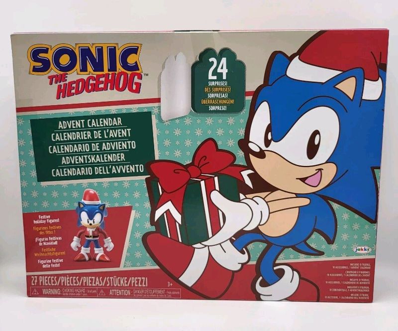 Photo 1 of Sonic the Hedgehog Advent Calendar Exclusive Collectable Figure Surprises 2024
