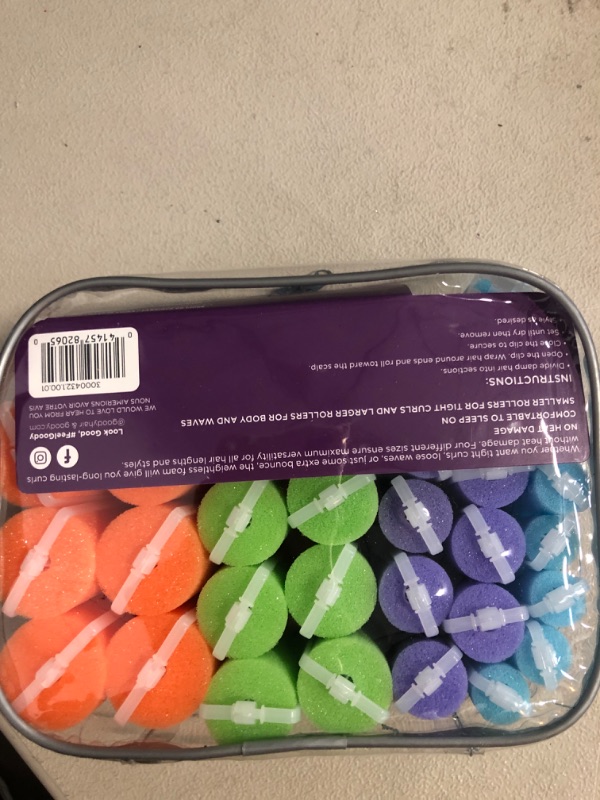 Photo 1 of Goody Get Curls Foam Roller Multi-Pack, 4 Sizes
