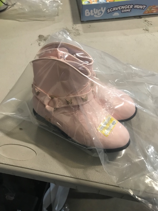 Photo 3 of  size 9 Toddler Gracie Harness Western Boots - Cat & Jack™ Pink