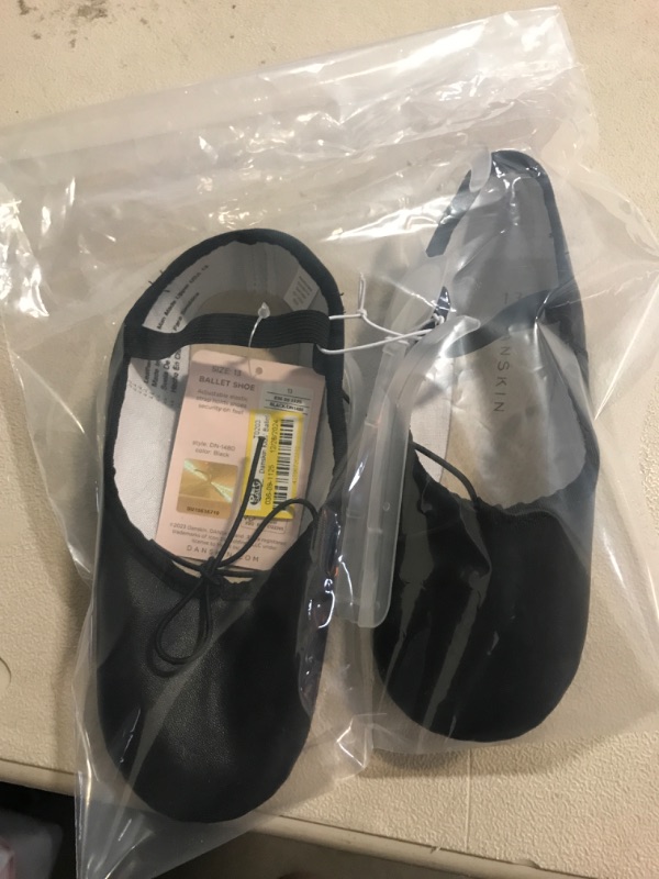 Photo 1 of size 13 Danskin Kids' Ballet Dance Shoes