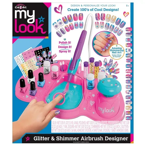 Photo 1 of My Look Glitter & Shimmer Designer Nail Art Kit