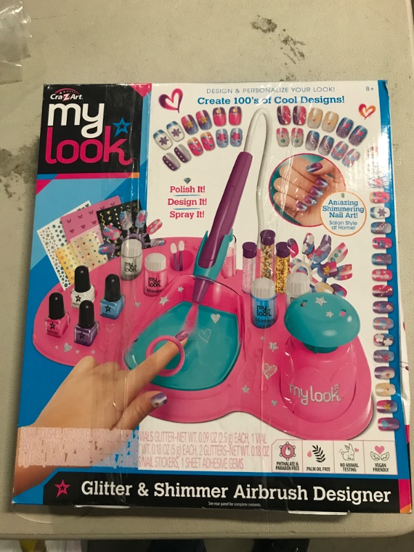 Photo 1 of My Look Glitter & Shimmer Designer Nail Art Kit