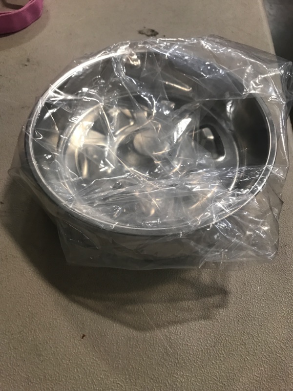 Photo 3 of Stainless Steel Slow Feed Dog Bowl - 4 Cups - Cream - Boots & Barkley™