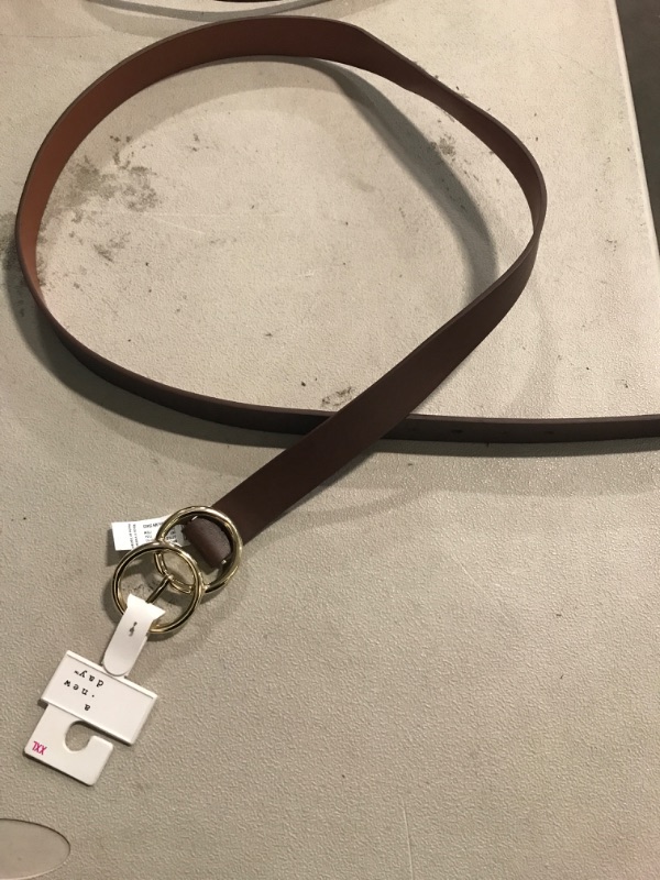 Photo 2 of Women's Double Buckle Belt - a New Day™ Brown XXL