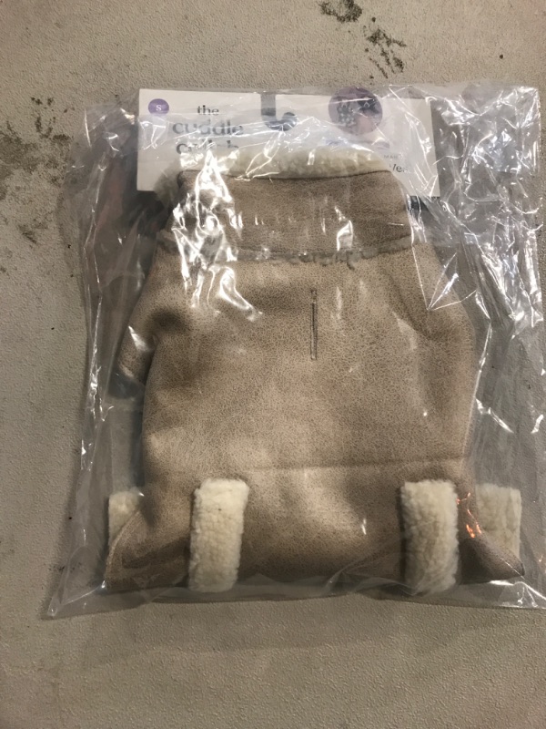 Photo 3 of the cuddle collab - pet shearling vest- size small 