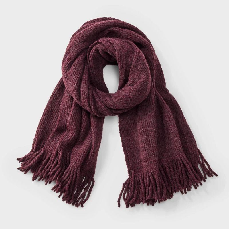 Photo 1 of Blanket Wrap Scarf - a New Day™ Berry Red