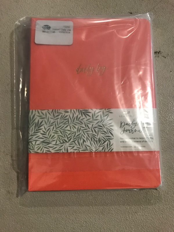 Photo 1 of 1canoe2 Daily Log Guided Journal Tangerine