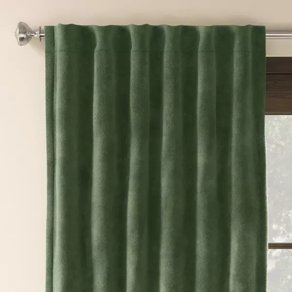 Photo 1 of 2pk Blackout Velvet Curtain Panels - Threshold™