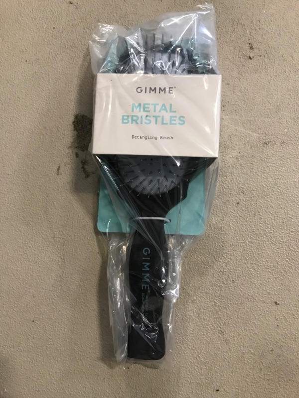 Photo 1 of Gimme Beauty Metal Flex Detangling Hair Brush for Scalp Health