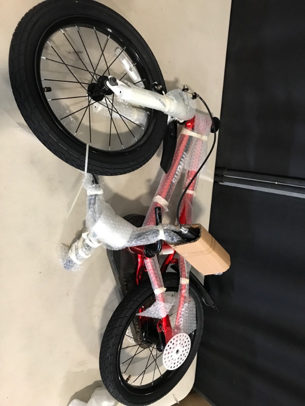 Photo 1 of INFANS Kids Bike 14 16 Inch with 95% Assembled, Adjustable Seat, Balance or Training Wheels, Coaster Brake, Toddler Children Bicycle for 4 to 8 Years Old Boys Girls