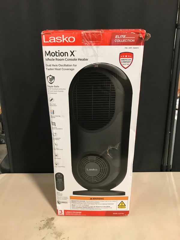 Photo 3 of Lasko Motion X Whole Room Heater with Remote
