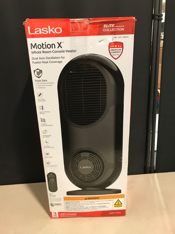 Photo 3 of Lasko Motion X Whole Room Heater with Remote