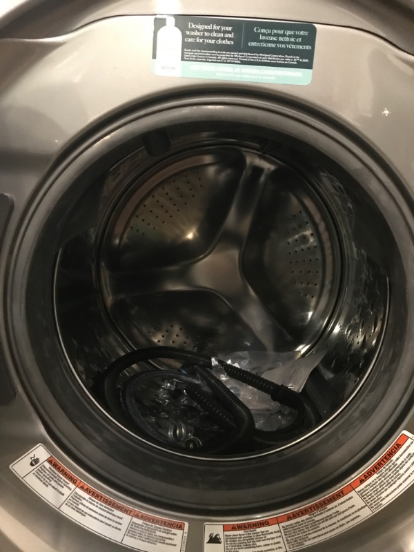 Photo 6 of Whirlpool 5.0 cu. ft. Front Load Washer with Quick Wash Cycle