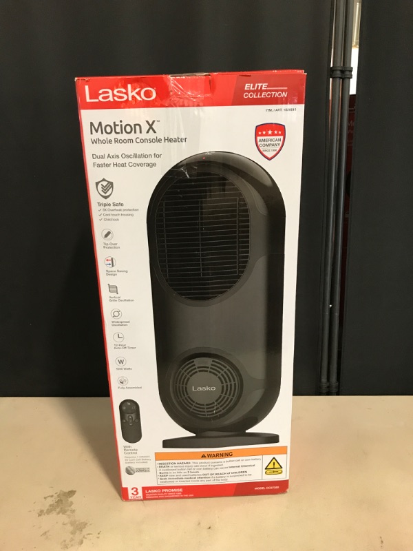 Photo 1 of Lasko Motion X Whole Room Heater with Remote
